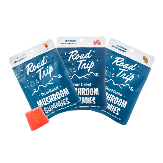 Road Trip Mushroom Gummies 8ct Pouch