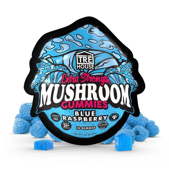 TRE House Extra Strength Mushroom Gummies 10ct Pouch