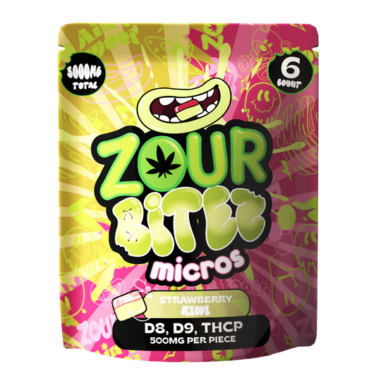 Zour Bitez Micros D8/D9/THCP Gummies 3000mg